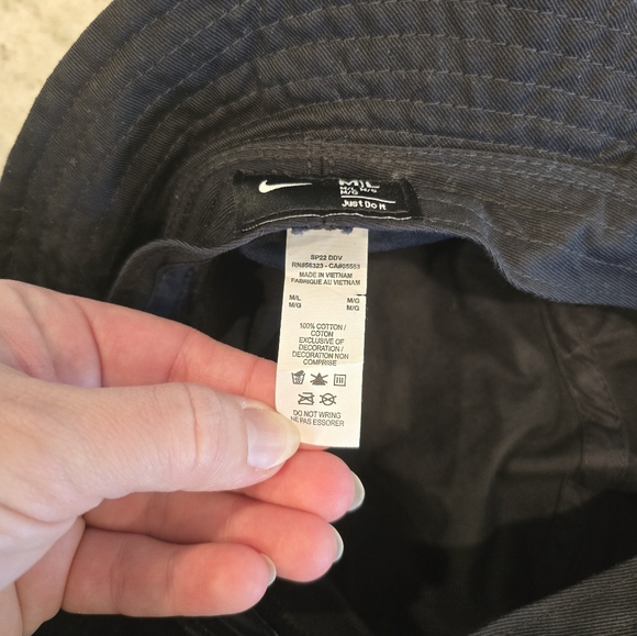 NIKE M/L Adult Unisex Bucket Golf Hat/Cap, Gridiron - Picture 5 of 5